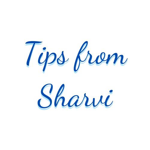 Tips from Sharvi Logo